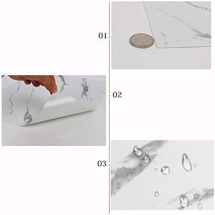 Ultimate White 10 Piece Floor Tile, Set of 10, 11.8-11.8