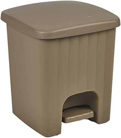 Patumiera Da Bagno Addis 518503 Premium Deluxe | Con Pedale E Secchio Interno Rimovibile, 29x18,5x23 Cm