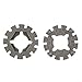 2-Pack Oscillating Saw Blade Adapter, 25mm Shank for Multi-Tool, Oxidation-Resisting Steel, DIY Woodworking & Home Improvement Projects