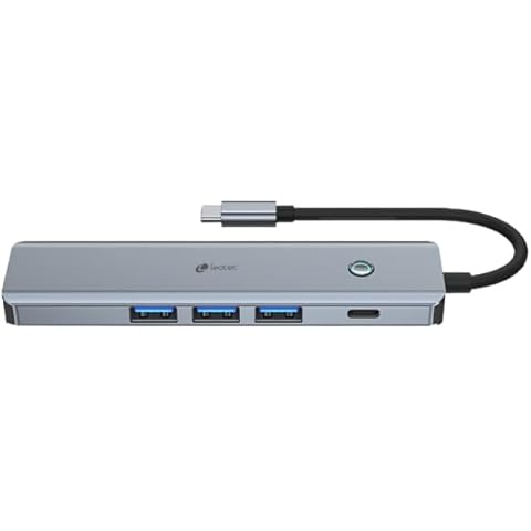 LEOTEC Docking Station 6IN1 1USB-C PD100 Power&Data 3USB3.0 1HDMI 4K 30HZ Cover