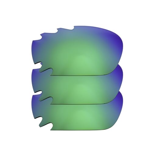 Verres polarisés Oakleys Jawbone Vented réduisant l'éblouissement vert x3