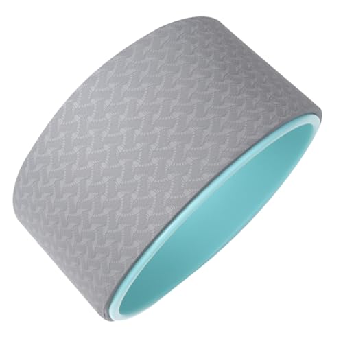 ASAKKURA ヨガホイール ヨガサークル ピラティス用ウエストシェイプリング 滑り止め背中ストレッチ補助器具 フィットネストレーニングに