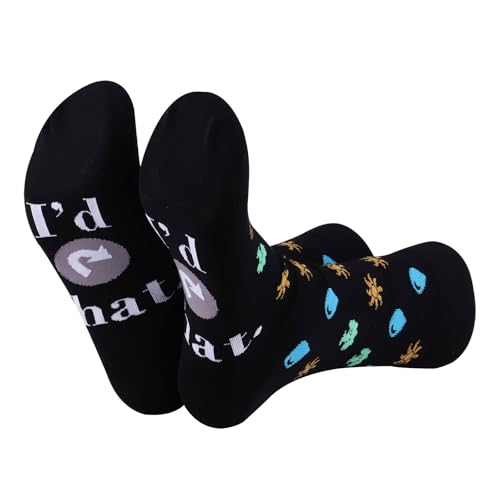 Calcetines inspirados en videojuegos pack de 2 transpirables para regalo de amantes de RPG