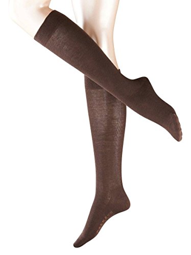 Falke Womens Sensitive London Knee High Socks - Dark Brown - Medium/Large