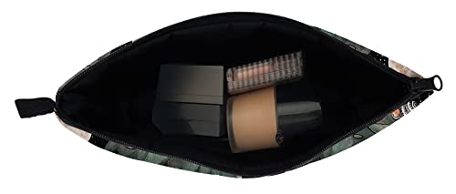 FAVORTALK Makeup Bag Waterproof Makeup Bag Cosmetic Bag Polyester Cosmetic Bag Makeup Cosmetic Organizer with Brush Bag and Beautiful Pattern for Women Girls Kids -B1278 - Image 4