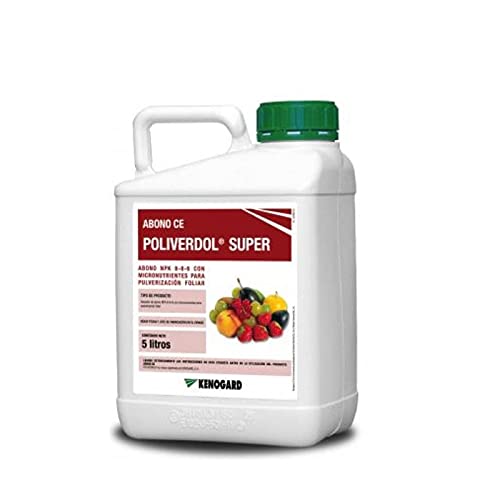 KENOGARD Abono NPK 8-8-6 POLIVERDOL SÚPER, Envase 5 Litro Cover