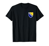 Bosnia and Herzegovina Flag Emblem Symbol T-Shirt