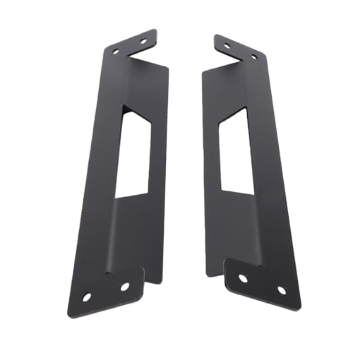 Support de montage pour boîte à outils StackTech en métal noir x2 - 5