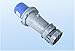 1pc Industry Plug SFK-033/034/035 - Waterproof Non-Explosion-Proof IP44 Connector for Applications(5 core 63A SFK 1235)