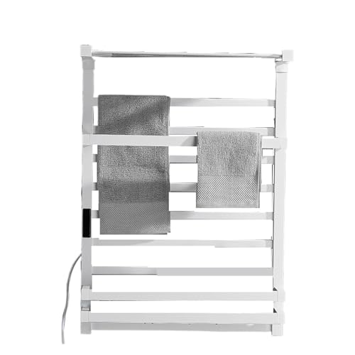 Porte-serviettes chauffant électrique carbone pour petite salle de bain