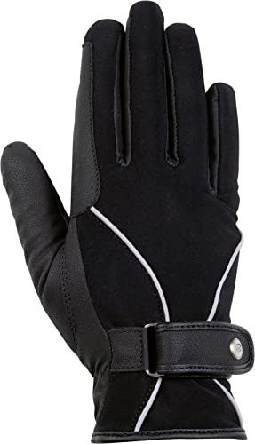 Gant d'équitation HKM Classic 9100 Noir L matériel cavalier écurie