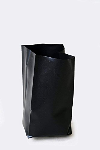 Image of Agritech Black Nursery Cover /Plant Grow Bag - 50 Nos (8x10, 50)