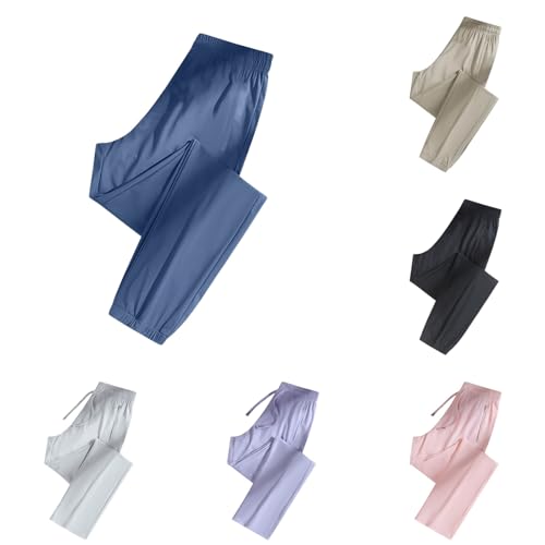 Image of Ice Silk Pants for Women Over 50 - Casual Women's Unisex Ultra | Soft Quick Drying Pants