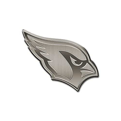 Image of Rico Industries NFL Football Standard Oval Antique Nickel Auto Emblem for Car /Truck /SUV