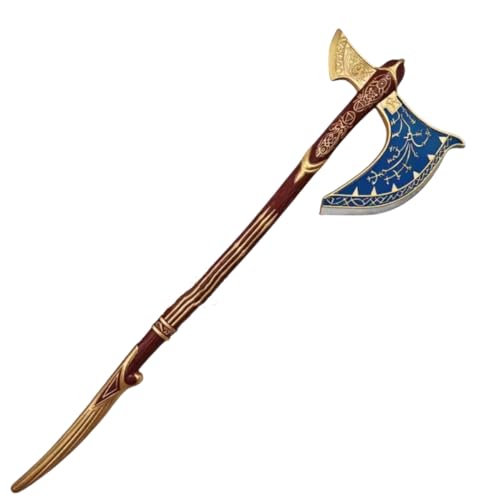 damdos Halloween Props Cosplay Axe 37 God PU Foam Axe God Vikering Axe Foam Kratoins Axes Weapon Birthday Gifts