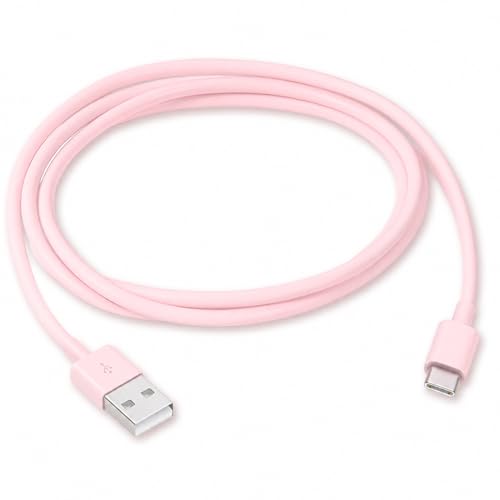 Image of 1.5FT Short Pink Cute iPhone 17 /16 /15 Car Carplay Cable Compatible for iPhone 17 /16 /15 Pro Max,17E /16E /Plus, USB A to USB C Cable for iPad 10th /11 Gen,iPad Pro 12.9,Air 5th /4th Charging Cable Cord