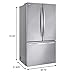 LG LRFLC2706S 27 Cu. Ft. French Door Smart Refrigerator in Stainless Steel