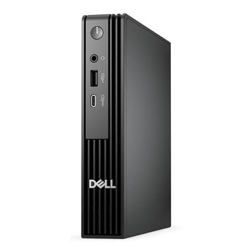 Dell Pro Micro QCM1250 - Micro - Core i5 i5-14500T / 1.7 GHz - RAM 16 GB - SSD 512 GB - NVMe - UHD Graphics 770 - Wi-Fi 6E, Bluetooth, 1GbE - WLAN:...