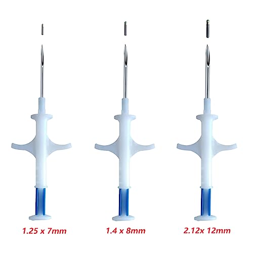 Manruta 20 Stück ISO Pet ID Microchip Tags Universal Standard 134,2 kHz FDX-B Größe 8 mm Länge für Hunde und Katzen kleine Tiere (1,4 x 8 mm Mikrochip)