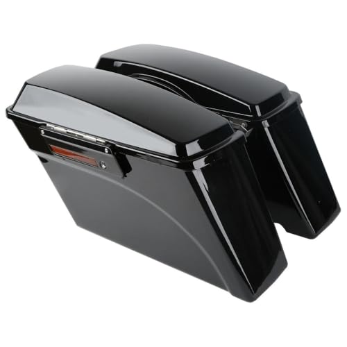 Accesorios de alforjas para Harley-Davidson Bad Boy 1995-1997 Srggscd | Negro, ajuste directo miniatura 6