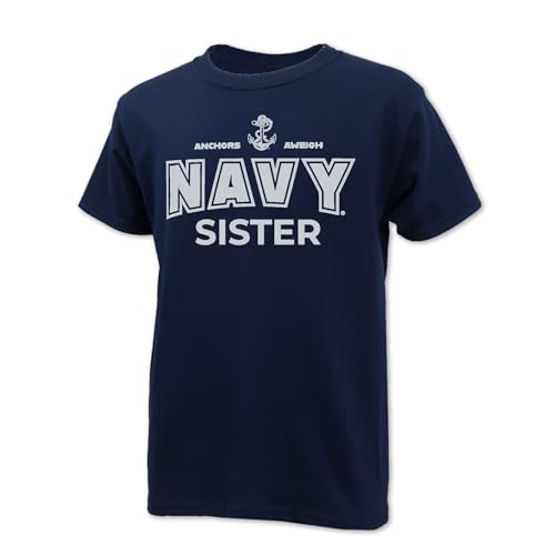 Armed Forces Gear Navy Youth Sister T-Shirt (Navy)