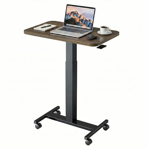 HUANUO Small Rolling Laptop Standing Desk