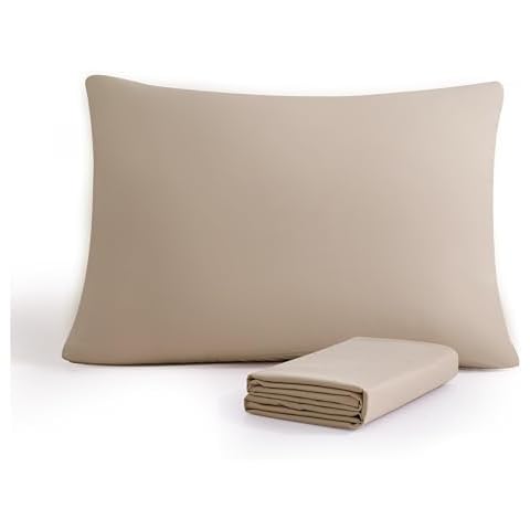 Arianaut Khaki King Pillow Cases Set Cover