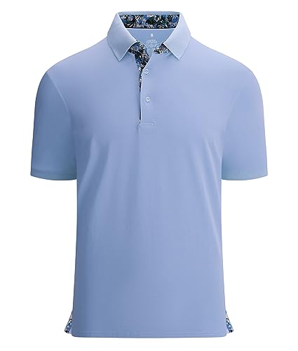 Alex Vando Mens Polo Shirts Short Sleeve Regular Fit Fashion Designed Shirt