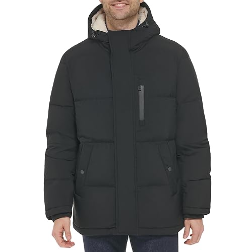 Image of Cole Haan Men's Essential Sherpa Lined Puffer Jacket