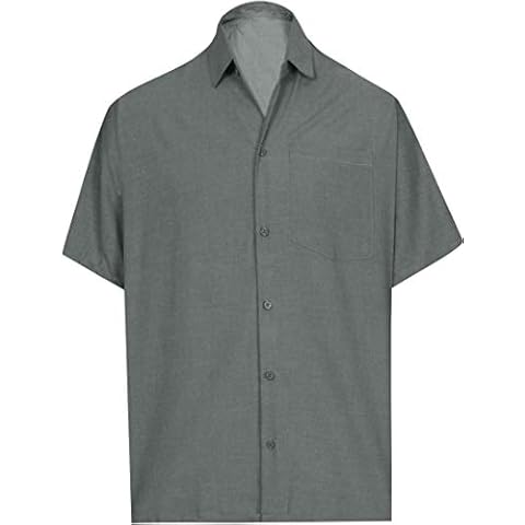 Camisa hawaiana LA LEELA Vintage Pirata esqueleto para hombre Cover