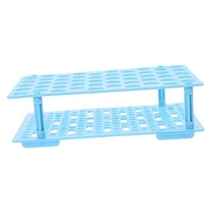 Solustre EC42 Reagenzglasständer Kunststoff Hellblau