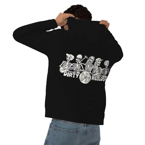 Dirty Band Heads Hoodie Men Sweatshirt Long Sleeve Hoodies Pullover Fashion Drawstring Hoodie With Pocket4