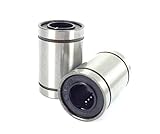 Robocraze LM8UU long type 8mm linear ball bearing CNC parts for 3D printer LM8UU | 3D printer science project - (Pack of 2)