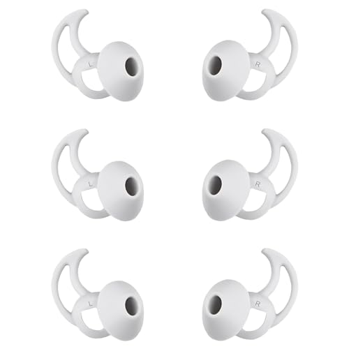 WKYMY Small Silicone Ear Tips Replacement Earbud Tips Compatible with Bose Quietcomfort and Sport Headphone Eartips Rubber Tips Earbud Cap 3 Pairs