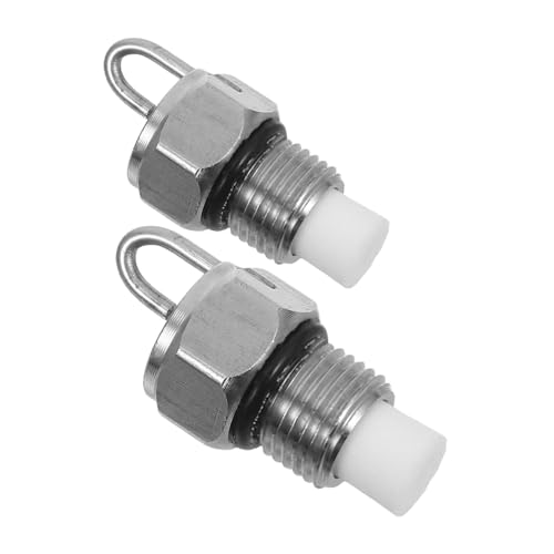 VANZACK Misting Sprinkler Nozzles 2pcs Stainless Steel Nozzles for Garden Sprayer 0.15mm Hole Thread Precision for Landscape Irrigation Accessories