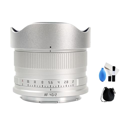 Amazon.co.jp: TTArtisan 40mm F2 シルバー Z フルフレーム AFオート