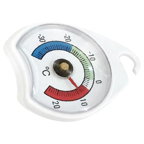 GALPADA Gefrierschrankthermometer mit Rundem Zifferblatt Min...
