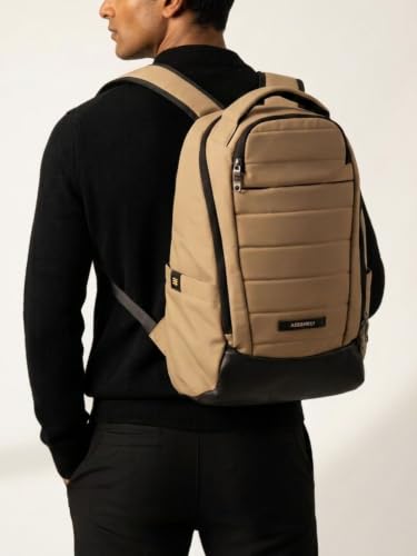 Image of ASSEMBLY Float Travel Backpack for Men & Women - 25 Liters | Water-Resistant Premium Polyester Backpack with Padded Laptop Compartment (fits upto 15.6 inches) | Lightweight Travel Bag