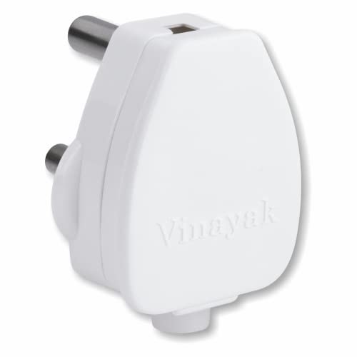 Vinayak Delux 6AMP. 3 Pin Plug Top (Big 16AMP) Pack of 5