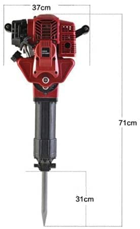 GOHHK Gasbetriebener Abbruchhammer 2-Takt-Betonbrecher Hochleistungs-Betonbrecher Bequem und einfach zu bedienen – Bild 7