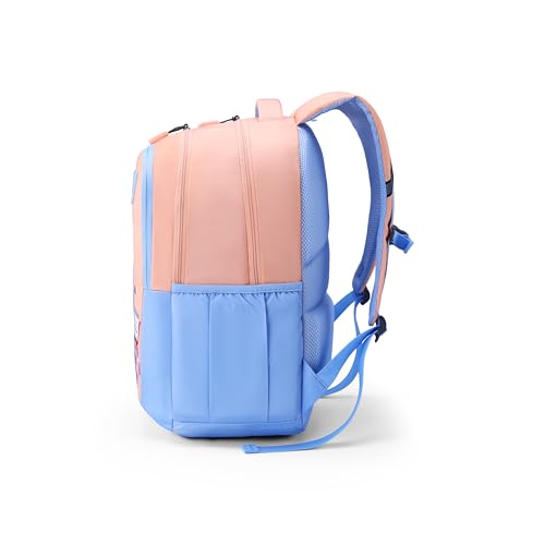 Image of American Tourister Ollie 4.0 Xl 01 G.C.Blu, Extra Large School Backpack, Age 8-12 Years, 3 Compartments,3D Glasses Inside - Atplayunique 32.5 Ltrs Capacity - Girls