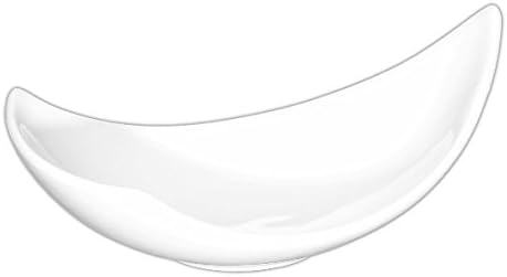 Holst Porzellan SB 2088 Teardrops Swing Bowl 19 cm Teardrop Shape White 18.5 x 11.5 x 7.5 cm 0.15 L