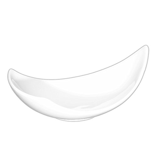 Holst Porzellan SB 2088 Teardrops Swing Bowl 19 cm Teardrop Shape White 18.5 x 11.5 x 7.5 cm 0.15 L