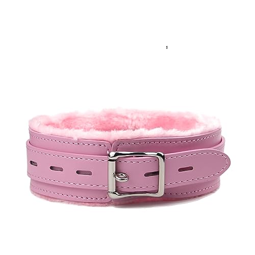 Leather choker Collar with Bell Adjustable Size for women2