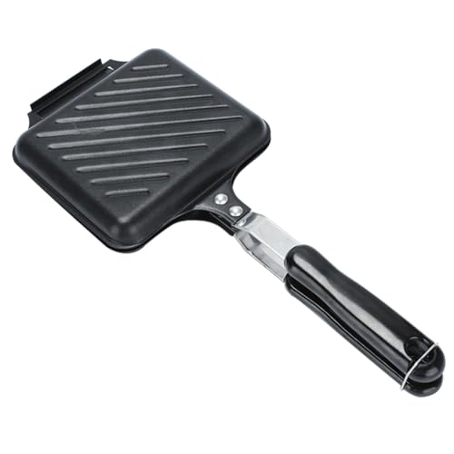 KICHOUSE Sandwich Maker Pan Double-sided Non-stick Baking for Bread Sandwich Waffle Home Kitchen