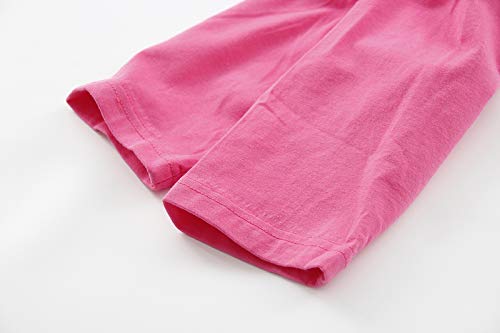 Image of LittleSpring Girls Long Sleeve Uniform Shirts Peter Pan Collar Poplin Blouse