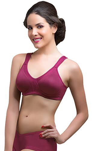 Image of Laavian Women's Cotton Non Padded Non-Wired Shaper T-Shirt Bra