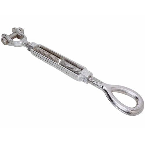 Tensores para cables Quijada 5/8" x 6" acero inoxidable T316 con carga máxima de 3,500 Lbs miniatura 1