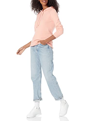 Image of Amazon Essentials Women's Soft Touch Long Sleeve Hooded Pullover Sweater