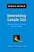 Determining Sample Size: Balancing Power, Precision, and Practicality (Pocket Guides to Social Work Research Methods)